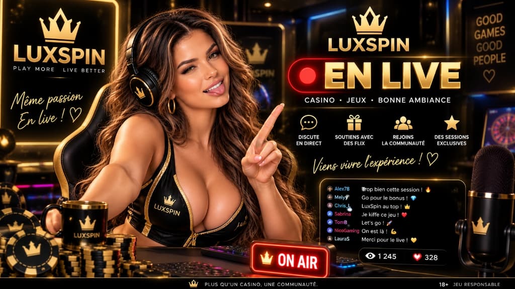 Alexandre "Kaiser" Spin en direct sur LUXSPIN